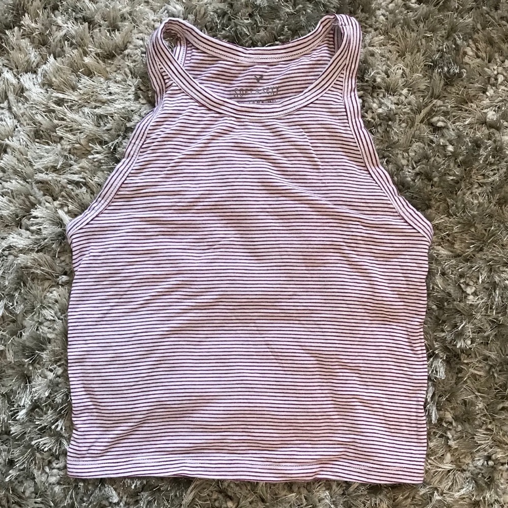American Eagle Crop Tank Top